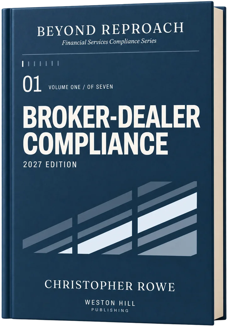 Volume 01, Broker-Dealer Compliance, 2027 Edition
