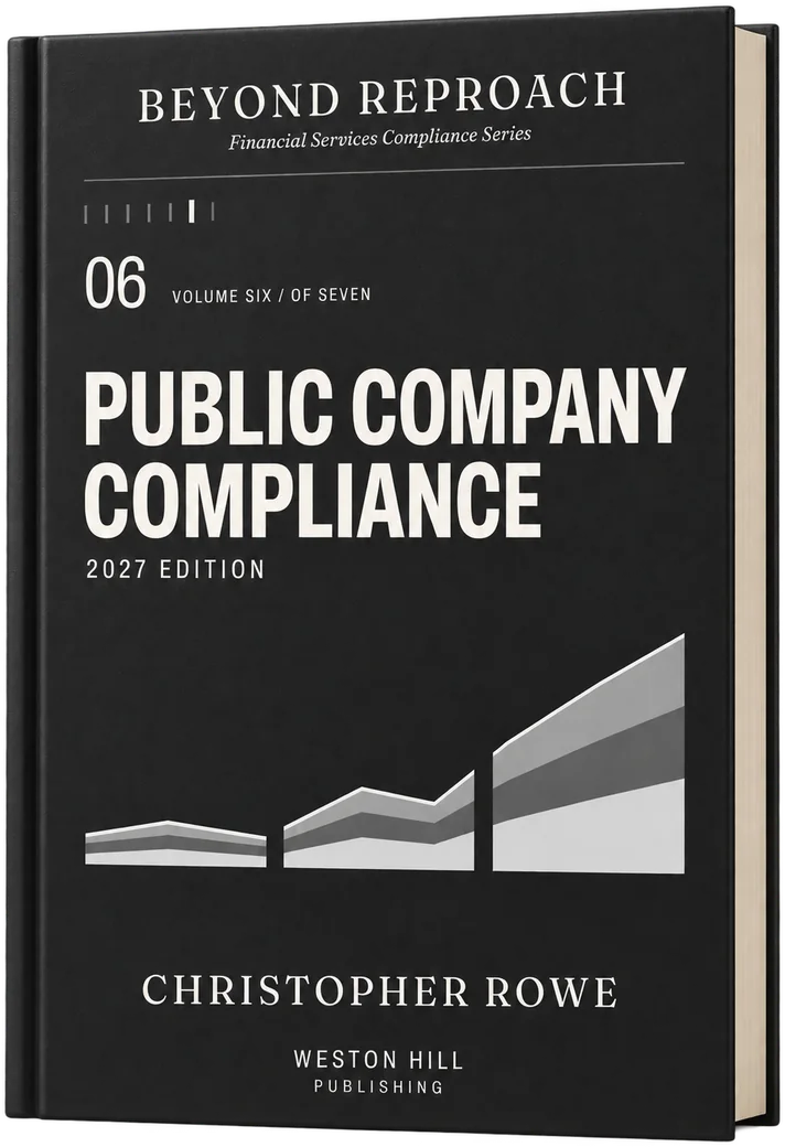 Volume 06, Public Company Compliance, 2027 Edition
